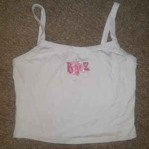 FLASH SALE!!! White BRATZ Tank Top